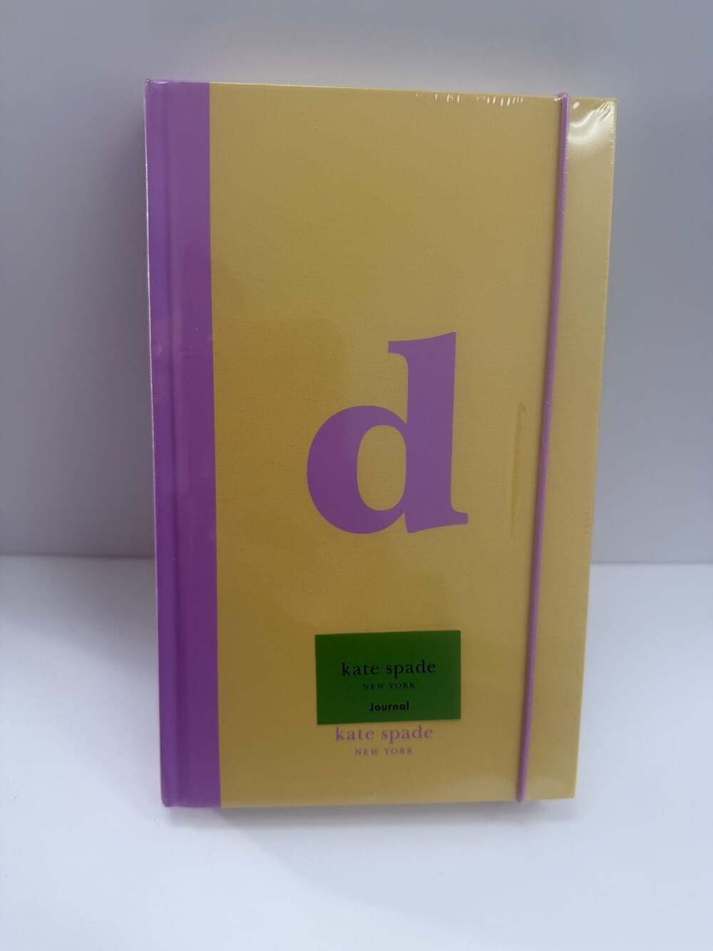 Kate Spade New York Just Mine Monogram Cloth Hardcover Journal Letter D